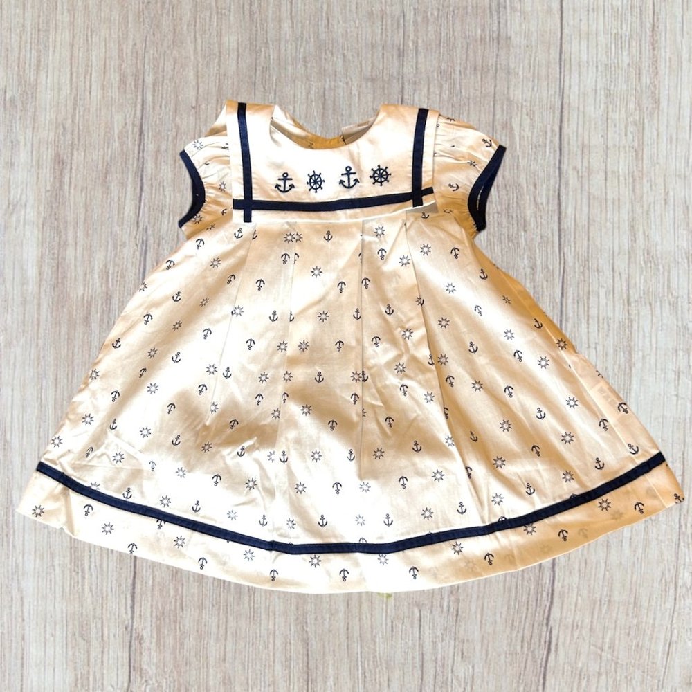 6m NWT Fantaisie Kids Retro Sailor Dress